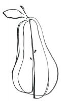 Fruit Contour Pear #112385 Fruit Contour Pear #112385