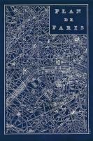 Blueprint Map Paris #12404 Blueprint Map Paris #12404