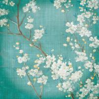 White Cherry Blossoms II Aged no Bird #13841 White Cherry Blossoms II Aged no Bird #13841