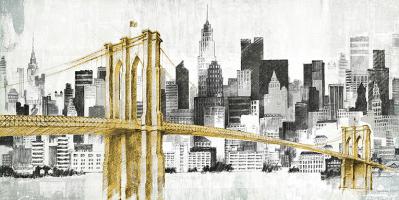 New York Skyline I Yellow Bridge no Words #26766 New York Skyline I Yellow Bridge no Words #26766