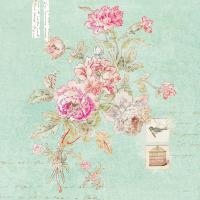 Cottage Roses II Blue #31600