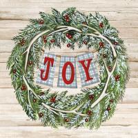 Holiday Saying I on Wood Plaid #37356 Holiday Saying I on Wood Plaid #37356