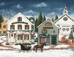 Christmas Village I Dark Crop #37375