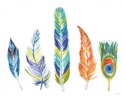 Rainbow Feathers III #37647 Rainbow Feathers III #37647