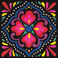 Floral Fiesta Tile V #41507 Floral Fiesta Tile V #41507