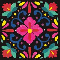 Floral Fiesta Tile VII #41509 Floral Fiesta Tile VII #41509