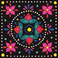 Floral Fiesta Tile VIII #41510 Floral Fiesta Tile VIII #41510