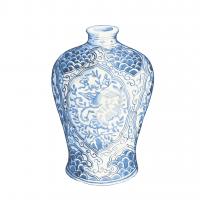 Ginger Jar I on White #41837 Ginger Jar I on White #41837