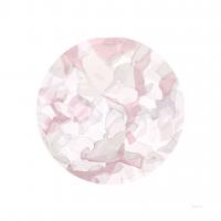 Leafy Abstract Circle II Blush Gray #41997 Leafy Abstract Circle II Blush Gray #41997