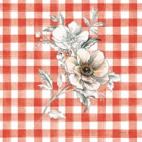 Sketchbook Garden VII Red Checker #42821 Sketchbook Garden VII Red Checker #42821