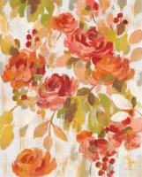 Red and Orange Brocade II #43150