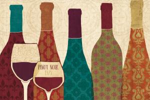 Wine Collage I with Glassware #44855 Wine Collage I with Glassware #44855