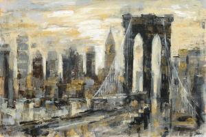 Brooklyn Bridge Gray and Gold #44892 Brooklyn Bridge Gray and Gold #44892
