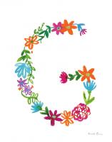 Floral Alphabet Letter VII #45484