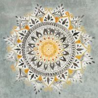 Mandala Delight I Yellow Grey #45668 Mandala Delight I Yellow Grey #45668