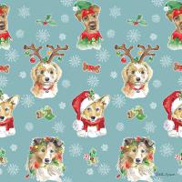 Holiday Paws Step 01B #46054 Holiday Paws Step 01B #46054