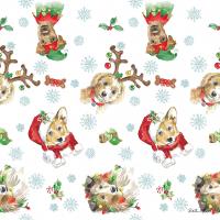 Holiday Paws Step 02A #46057 Holiday Paws Step 02A #46057