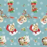 Holiday Paws Step 02B #46058 Holiday Paws Step 02B #46058