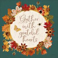 Fall Garden V Teal #46301 Fall Garden V Teal #46301