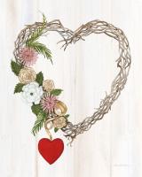 Rustic Valentine Heart Wreath I #46679 Rustic Valentine Heart Wreath I #46679