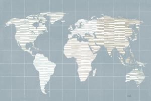 Calm World Map Grid #46934 Calm World Map Grid #46934