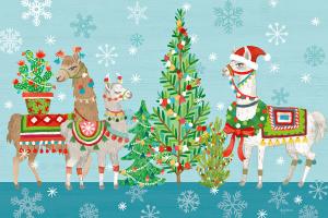 Lovely Llamas Christmas VIII #47238 Lovely Llamas Christmas VIII #47238