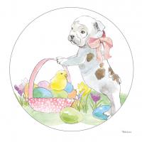 Easter Pups X #47583HR Easter Pups X #47583HR