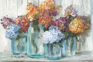 Fall Hydrangeas in Glass Jar Crop #47827 Fall Hydrangeas in Glass Jar Crop #47827
