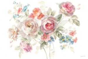 Cottage Garden I on White #47881 Cottage Garden I on White #47881