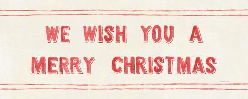 Floursack Holiday Bright Mery Christmas #47931-25x10 Floursack Holiday Bright Mery Christmas #47931-25x10