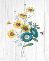 Botanical Bouquet on Wood II #48013 Botanical Bouquet on Wood II #48013