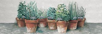 Pots of Herbs II Cottage v2 #48101 Pots of Herbs II Cottage v2 #48101