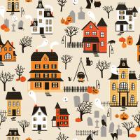 Spooky Village Pattern I #48108 Spooky Village Pattern I #48108