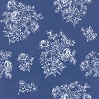 Toile Roses Pattern IA #48206 Toile Roses Pattern IA #48206