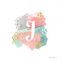 Abstract Monogram J #48436 Abstract Monogram J #48436