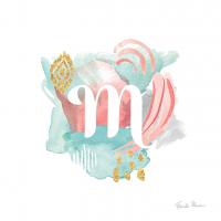 Abstract Monogram M #48439 Abstract Monogram M #48439