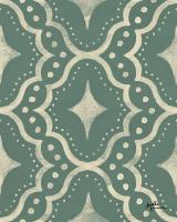 Blue Botanical Pattern IVD #48616 Blue Botanical Pattern IVD #48616