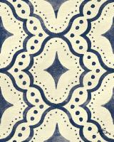 Blue Botanical Pattern VA #48617 Blue Botanical Pattern VA #48617