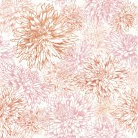 Flowers on White Contemporary Bright Pattern IIIA #48813 Flowers on White Contemporary Bright Pattern IIIA #48813