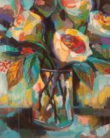Stained Glass Floral #49356 Stained Glass Floral #49356