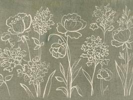 Sage Floral I Crop #49793 Sage Floral I Crop #49793