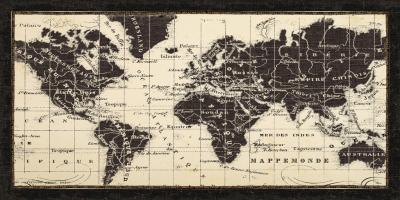 Old World Map Parchment #49804 Old World Map Parchment #49804