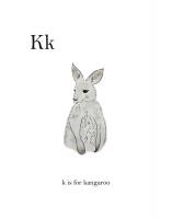K is for Kangaroo #51582 K is for Kangaroo #51582