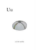 U is for Urchin #51584 U is for Urchin #51584