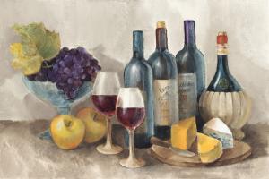 Wine and Fruit I v2 Light #51870-36x24 Wine and Fruit I v2 Light #51870-36x24