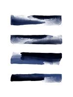 Navy Blue Watercolor Strokes #51926 Navy Blue Watercolor Strokes #51926