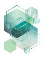 Geometric Minimalist Seafoam #51949 Geometric Minimalist Seafoam #51949