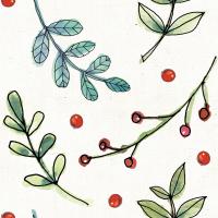 Veggie Market Pattern IIIA #52624