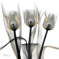 Gold Embellished Tulips 4 #52929 Gold Embellished Tulips 4 #52929