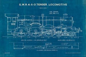 Locomotive Blueprint I #53885 Locomotive Blueprint I #53885